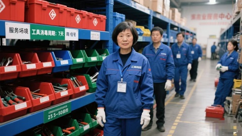保洁工具分区管理